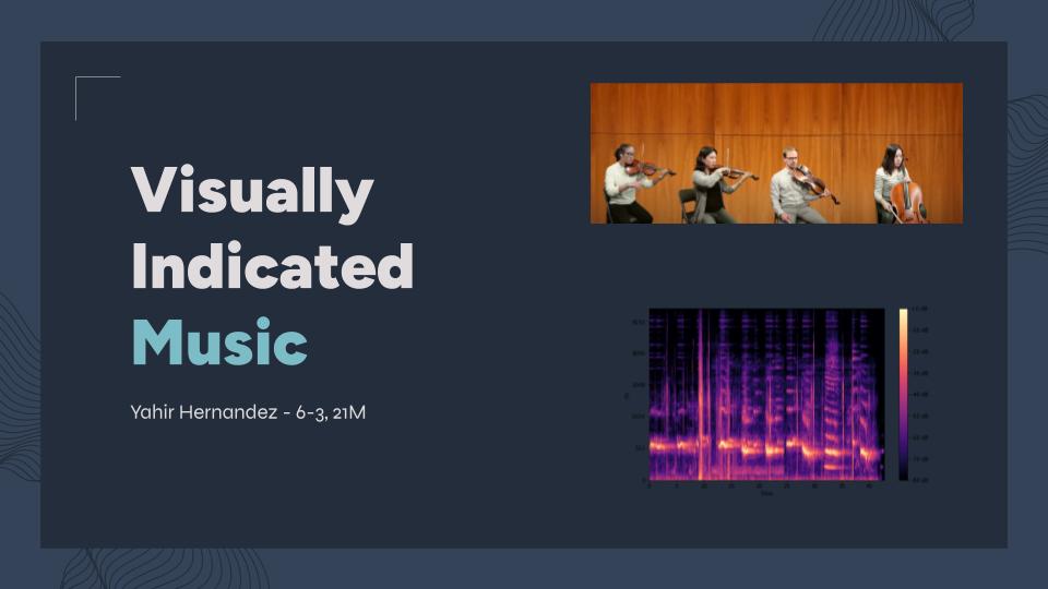 Visually-Indicated Music preview